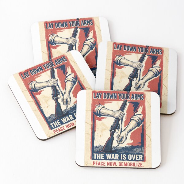 Item preview, lay down your arms the war is over designed and sold by astriebatik.