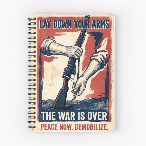 Item preview, lay down your arms the war is over designed and sold by astriebatik.