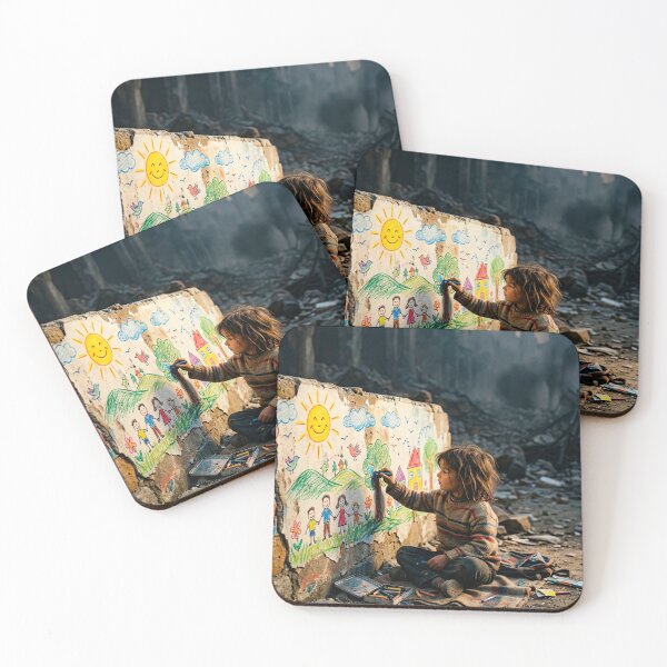 Item preview, kids draw peace designed and sold by astriebatik.