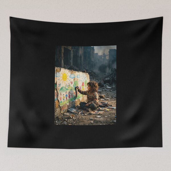 Item preview, kids draw peace designed and sold by astriebatik.