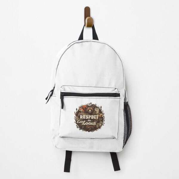 Item preview, Respect The Locals Forest Animals Circular Art designed and sold by chattsuede.