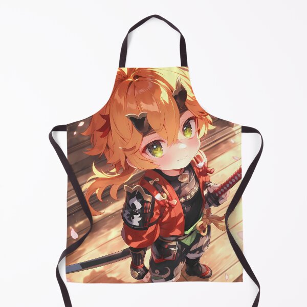 Item preview, Thoma Genshin Impact Chibi Festival Warm Glow designed and sold by TanglenRabbit.