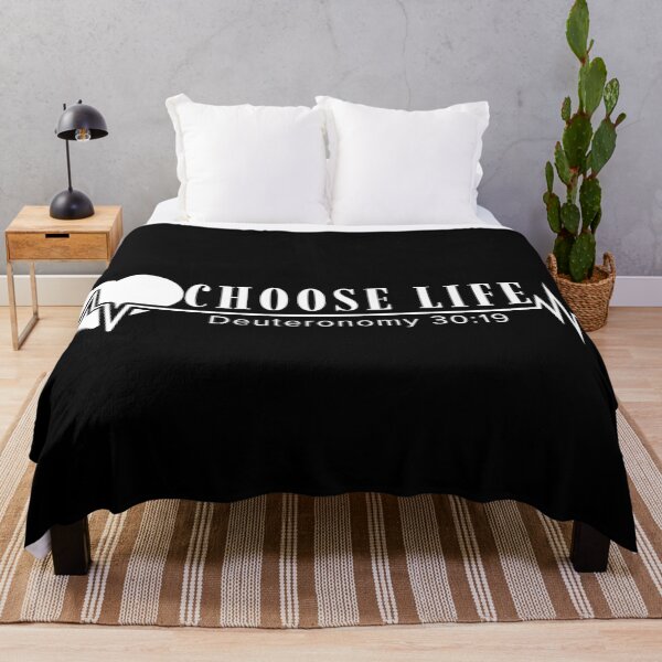 Item preview, Choose Life - Deuteronomy 30:19 - White Design  designed and sold by MoriaStore.
