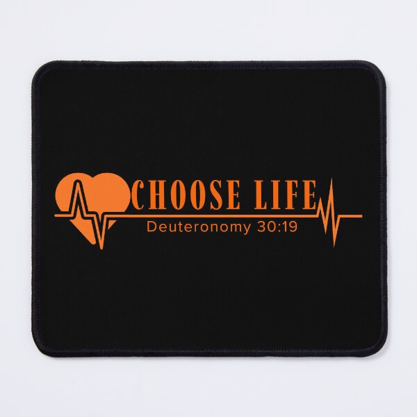 Item preview, Choose Life - Deuteronomy 30:19 - Orange Design designed and sold by MoriaStore.