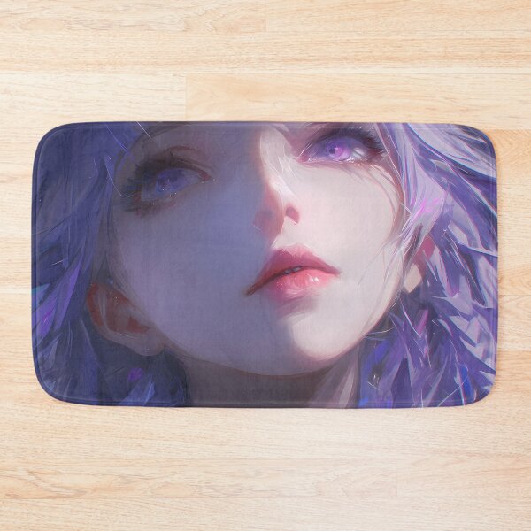 Item preview, Kyoko Kirigiri Danganronpa Dreamy Purple Detective Closeup designed and sold by TanglenRabbit.
