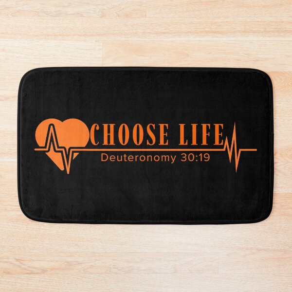 Item preview, Choose Life - Deuteronomy 30:19 - Orange Design  designed and sold by MoriaStore.