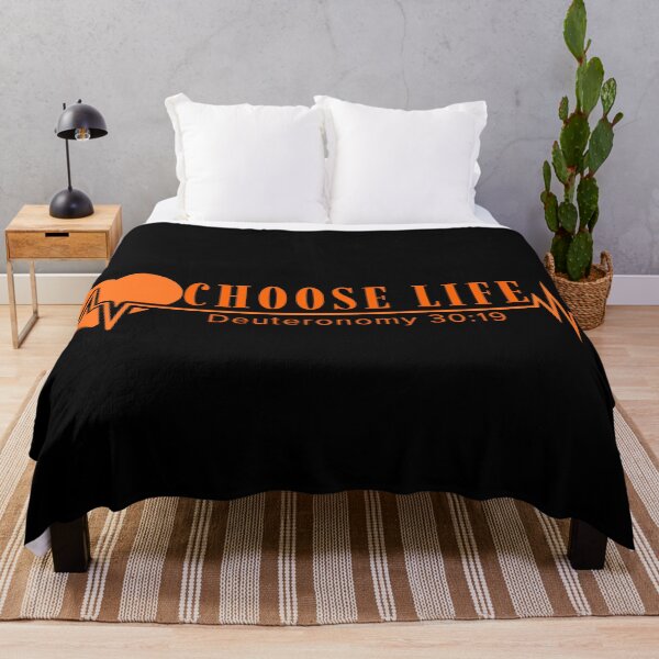Item preview, Choose Life - Deuteronomy 30:19 - Orange Design  designed and sold by MoriaStore.