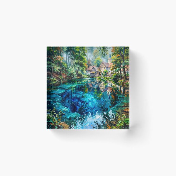 Item preview, The Depth of Silent Blue designed and sold by astriebatik.