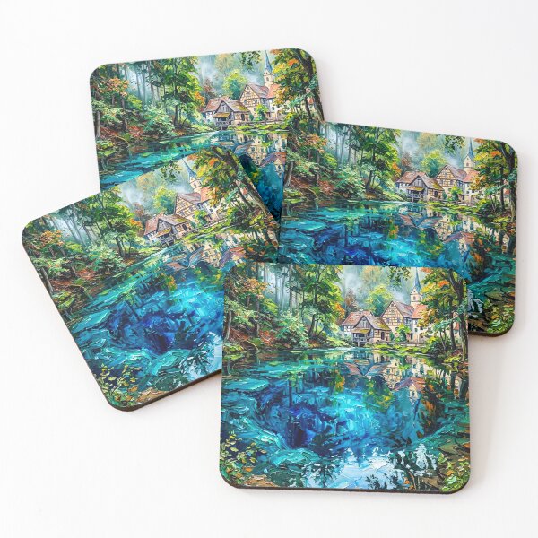 Item preview, The Depth of Silent Blue designed and sold by astriebatik.