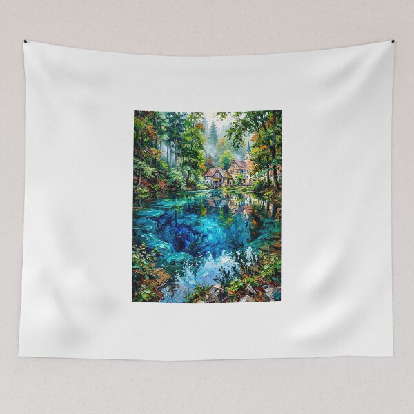Item preview, The Depth of Silent Blue designed and sold by astriebatik.