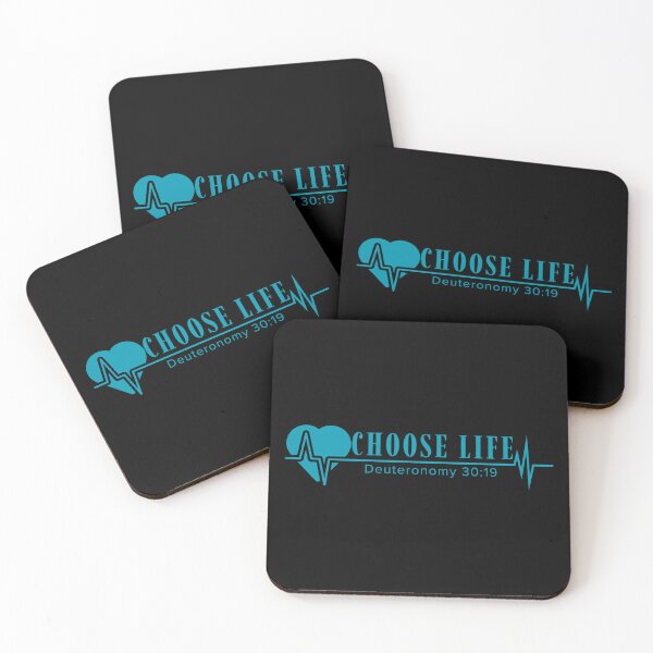Item preview, Choose Life - Deuteronomy 30:19 - Sky Blue Design  designed and sold by MoriaStore.