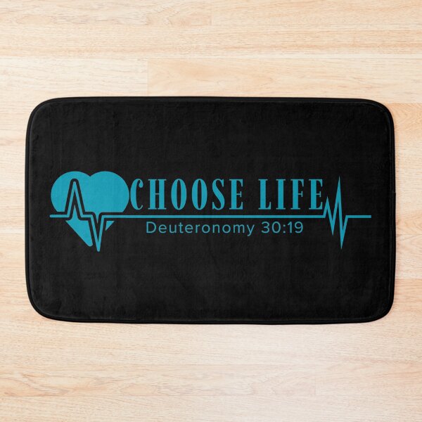 Item preview, Choose Life - Deuteronomy 30:19 - Sky Blue Design  designed and sold by MoriaStore.