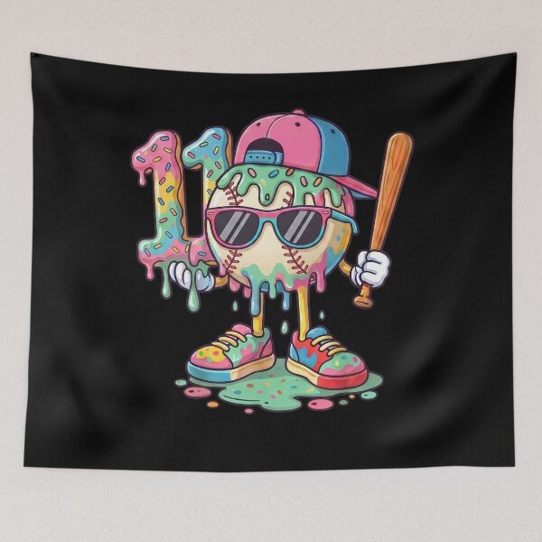 Item preview, Baseball 11th Birthday Drip Sunglasses Cap Cool Kid designed and sold by KIROSALS.
