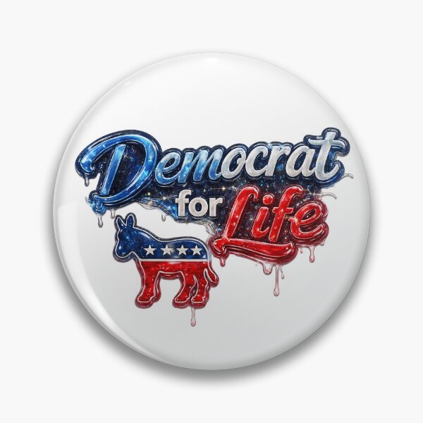 Item preview, Democrat for life designed and sold by ArtPixs.
