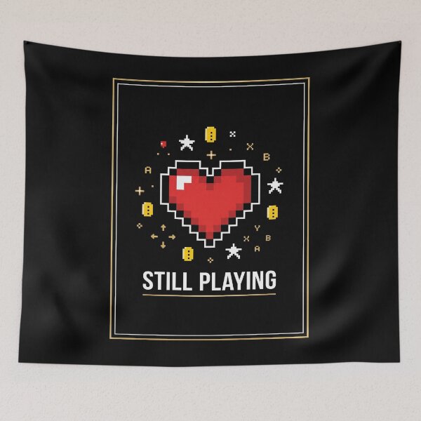 Item preview, Pixel Heart Still Beating designed and sold by FlamaC.