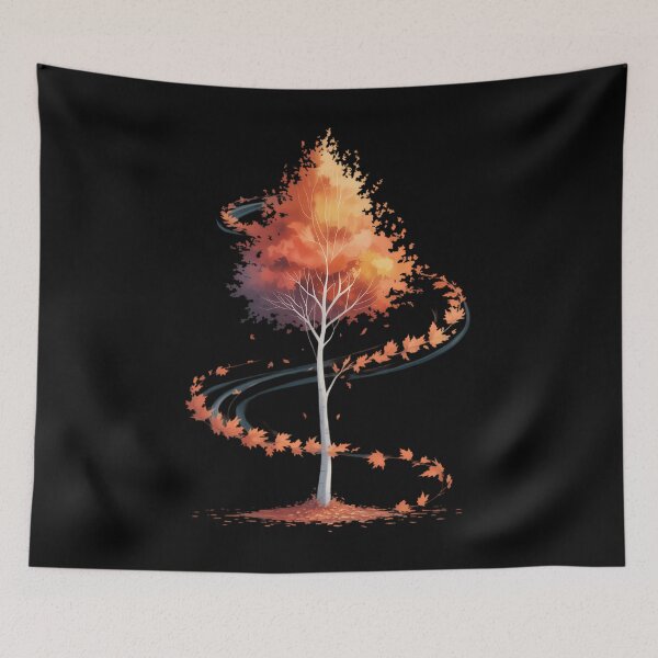 Item preview, Maple Leaf Autumn Tree Tee Orange Autumn Fall Leaves Season designed and sold by PunkNation-Arts.