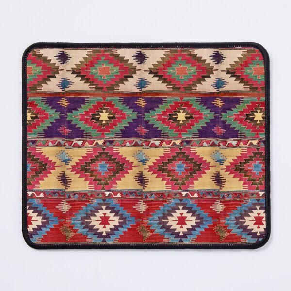 Item preview, Konya 19th Century Turkish Kilim designed and sold by Vicky Brago-Mitchell®.