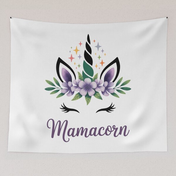 Item preview, Mamacorn Mom Unicorn Face Mother's Day Women Birthday designed and sold by PunkNation-Arts.