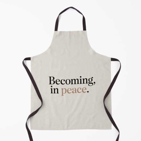 Item preview, Becoming, In Peace – Minimal Growth & Inner Calm Quote Design designed and sold by Irene Catchmind.