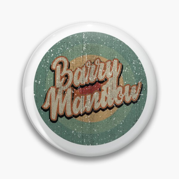Item preview, Barry Manilow Circle Retro Vintage Music designed and sold by dal-koz-ar.