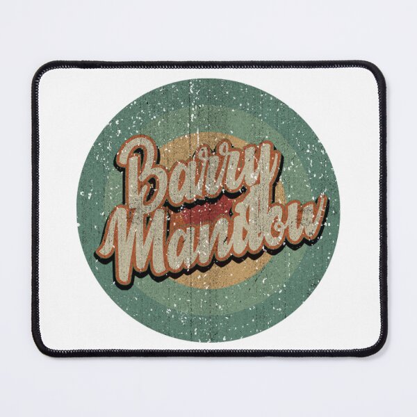 Item preview, Barry Manilow Circle Retro Vintage Music designed and sold by dal-koz-ar.