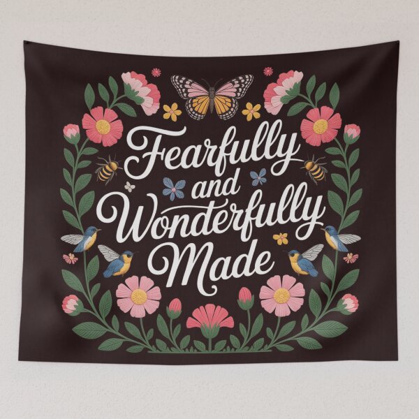 Item preview, Fearfully and Wonderfully Made – Psalm 139:14 Christian Inspirational T-Shirt designed and sold by NoviaRobert.