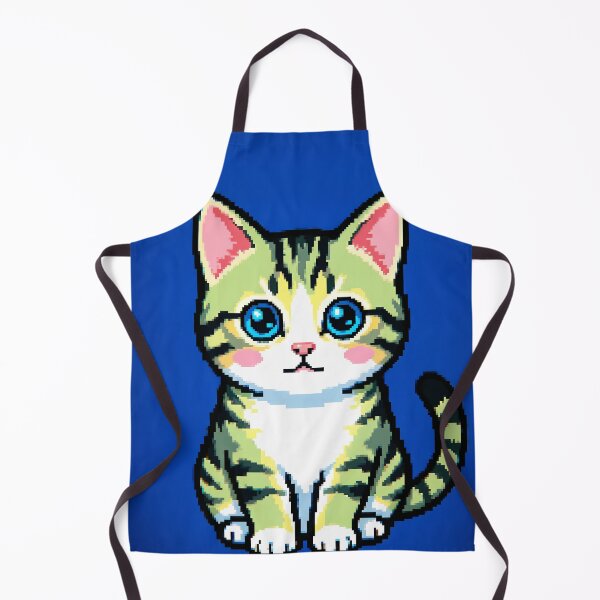Item preview, Cute Cat Pixel Art designed and sold by BrunoLinuxArt.
