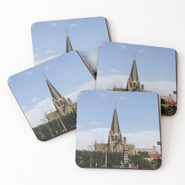 Item preview, Vintage 1970s Vienna Europaplatz & Church designed and sold by The CherryBlossom.