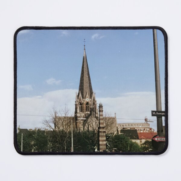Item preview, Vintage 1970s Vienna Europaplatz & Church designed and sold by The CherryBlossom.