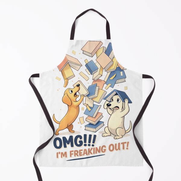 Item preview, I'm Freaking Out Funny Dog Anxiety Design designed and sold by SoftSproutstu.