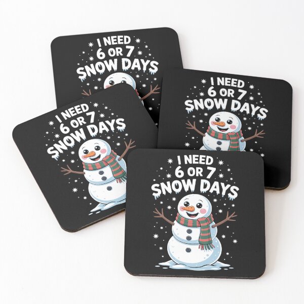 Item preview, I Need 6 7 Snow Days Snowy Day Teacher and School Vibe designed and sold by PunkNation-Arts.