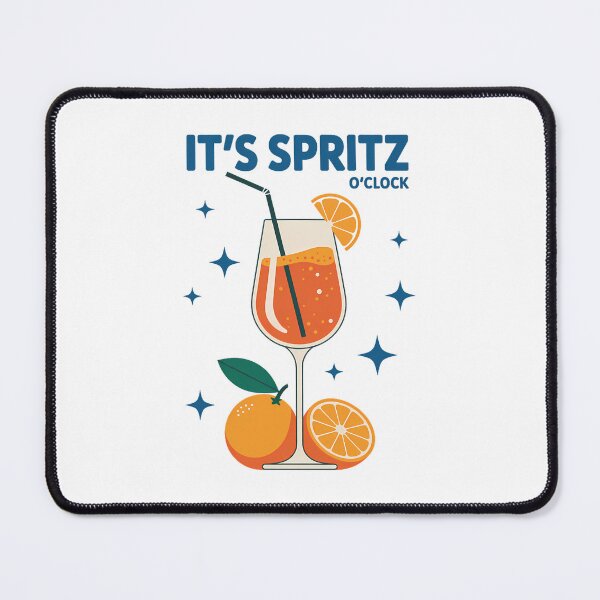 Item preview, IT'S SPRITZ O CLOCK – HALLHOLES APEROILS - SPRITZ STARS designed and sold by PunkNation-Arts.