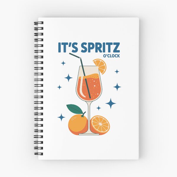 Item preview, IT'S SPRITZ O CLOCK – HALLHOLES APEROILS - SPRITZ STARS designed and sold by PunkNation-Arts.