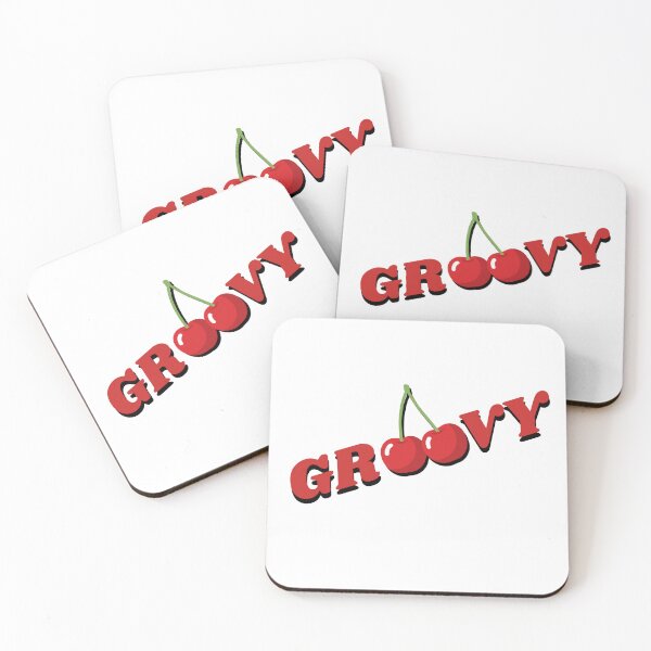 Item preview, Groovy Cherries Retro Style designed and sold by Shedronpanda.