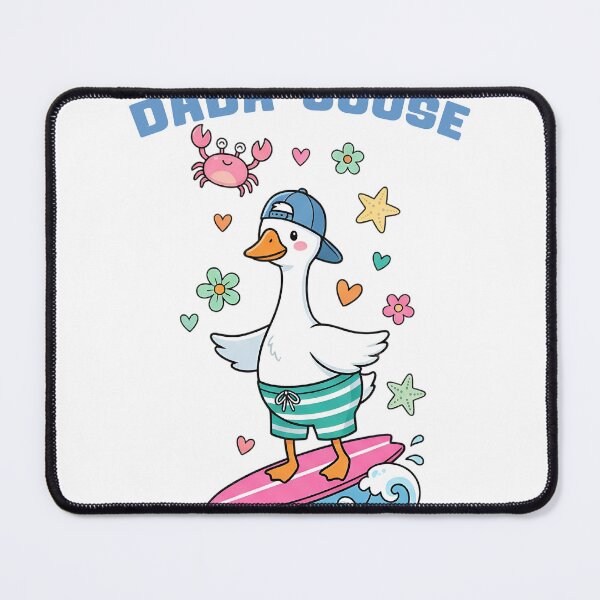 Item preview, Dada Goose Shirt, Funny Dad Goose Surf Design, Cute Beach Dad Gift, Summer Dad Shirt designed and sold by Raygunes.