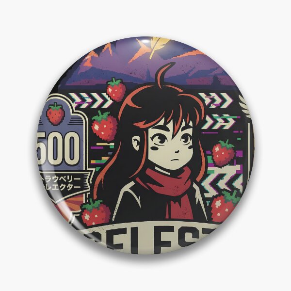 Item preview, Celeste: Madeline Anxiety & Determination Icon designed and sold by Senpaiwaves.