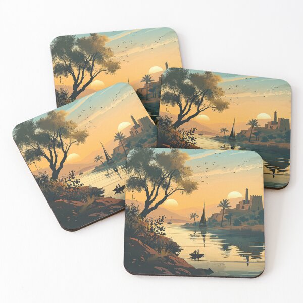 Item preview, Going Down The Nile River designed and sold by Myra365Art.