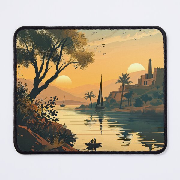 Item preview, Going Down The Nile River designed and sold by Myra365Art.