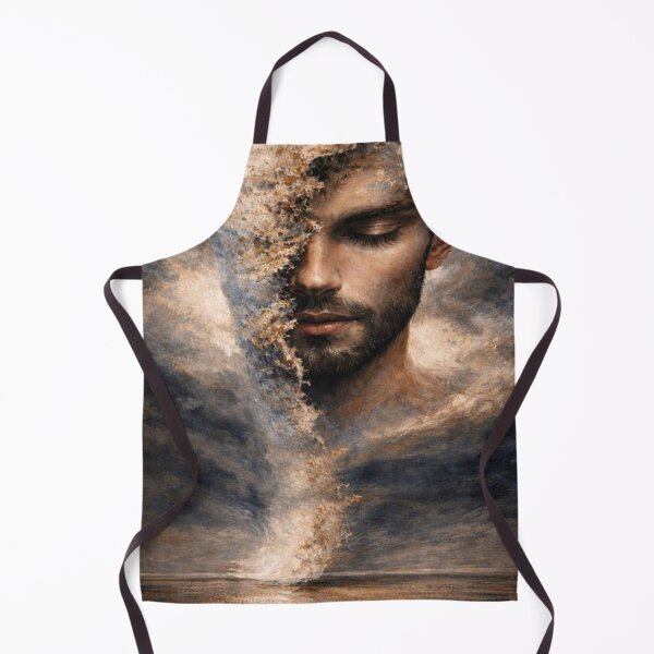 Item preview, Surrealist Portrait – Fragmentation of the Soul designed and sold by JcAbstractArt.