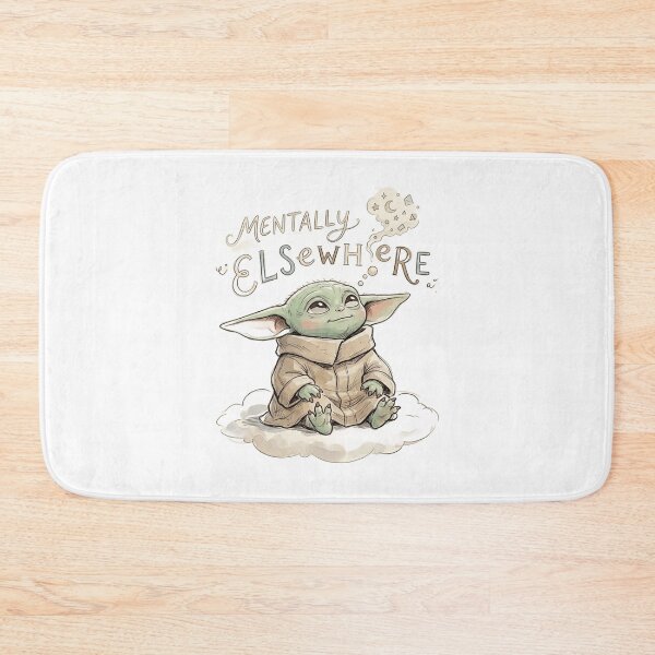 Item preview, BABY YODA MENTALLY ELSEWHERE designed and sold by LIS AND MELIVERSO.