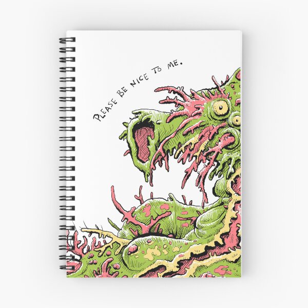 Item preview, Sad cartoon mutant fish creature asks for kindness. designed and sold by essence-of-fred.