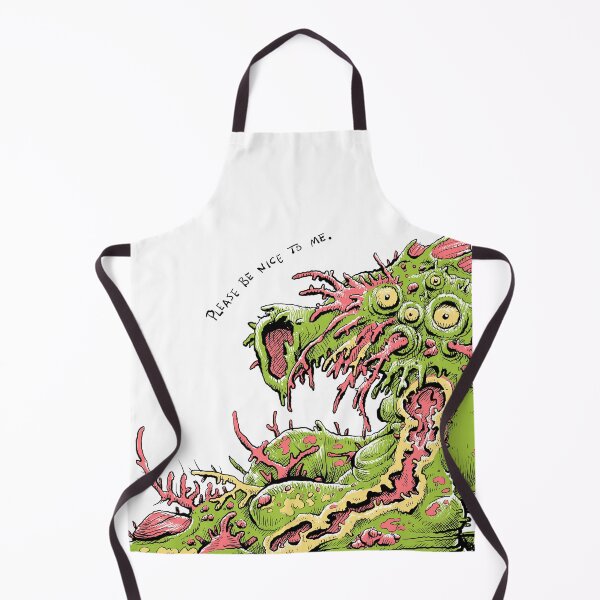 Item preview, Sad cartoon mutant fish creature asks for kindness. designed and sold by essence-of-fred.