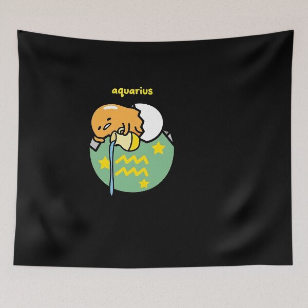 Item preview, Aquarius Zodiac Cute Character designed and sold by HUTEND.