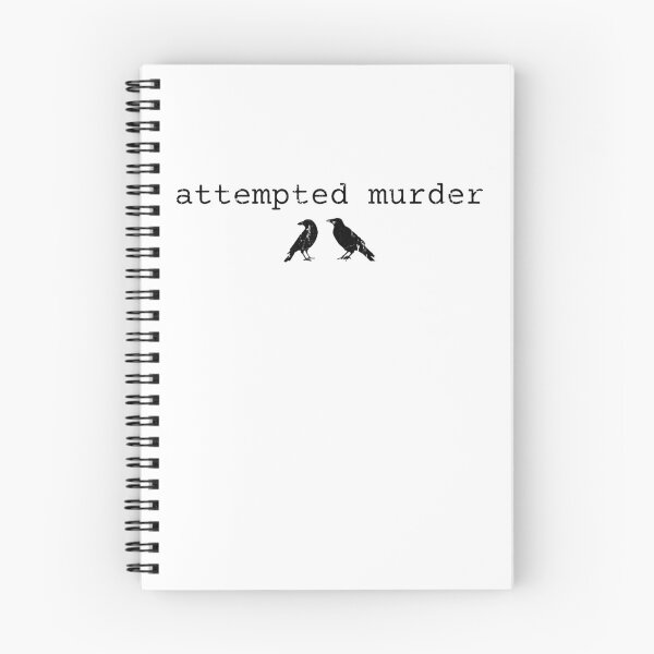 Item preview, Attempted Murder, Funny Attempted Murder Crow designed and sold by moonboiuwu.