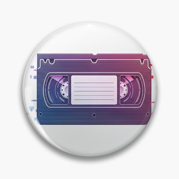 Item preview, a VHS tape with a subtle gradient effect on a black background designed and sold by VerizalShop.