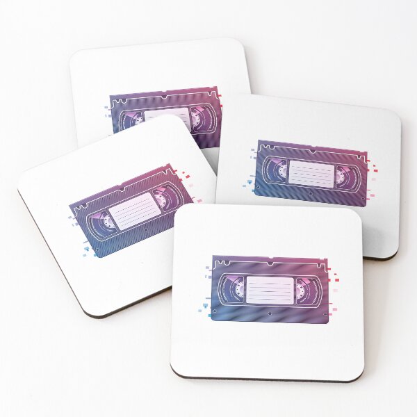 Item preview, a VHS tape with a subtle gradient effect on a black background designed and sold by VerizalShop.