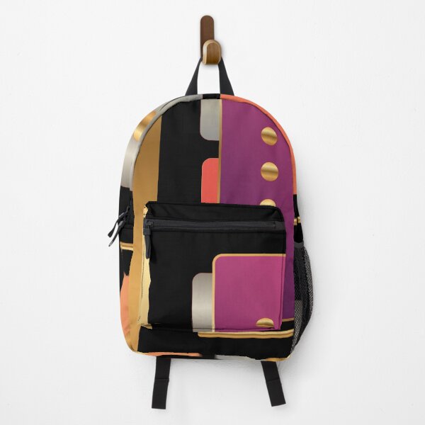 Item preview, Magenta Machine — Gold and Magenta Geometric Abstract designed and sold by Dee Tirang.