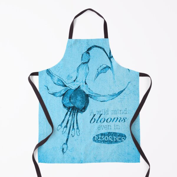 Item preview, BLOOMING DISORDER CYAN POSTER designed and sold by melyverso.