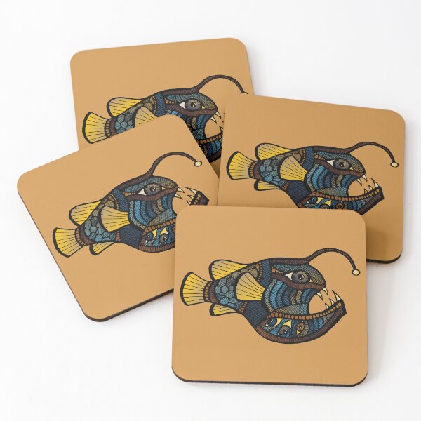 Item preview, Anglerfish - Earthy designed and sold by zylleon.