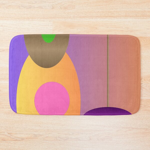 Item preview, Playful Balance — Lavender Pink and Gold Geometric Abstract designed and sold by Dee Tirang.